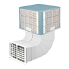 Evaporative Mudah Alih Air Cooler Warna Hijau