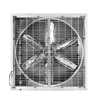 Jiatanxia 138x138x35cm Dinding Pemasangan Aliran Axial Fan 1100W 40000m3 / h Pengudaraan Industri Pengudaraan Industri